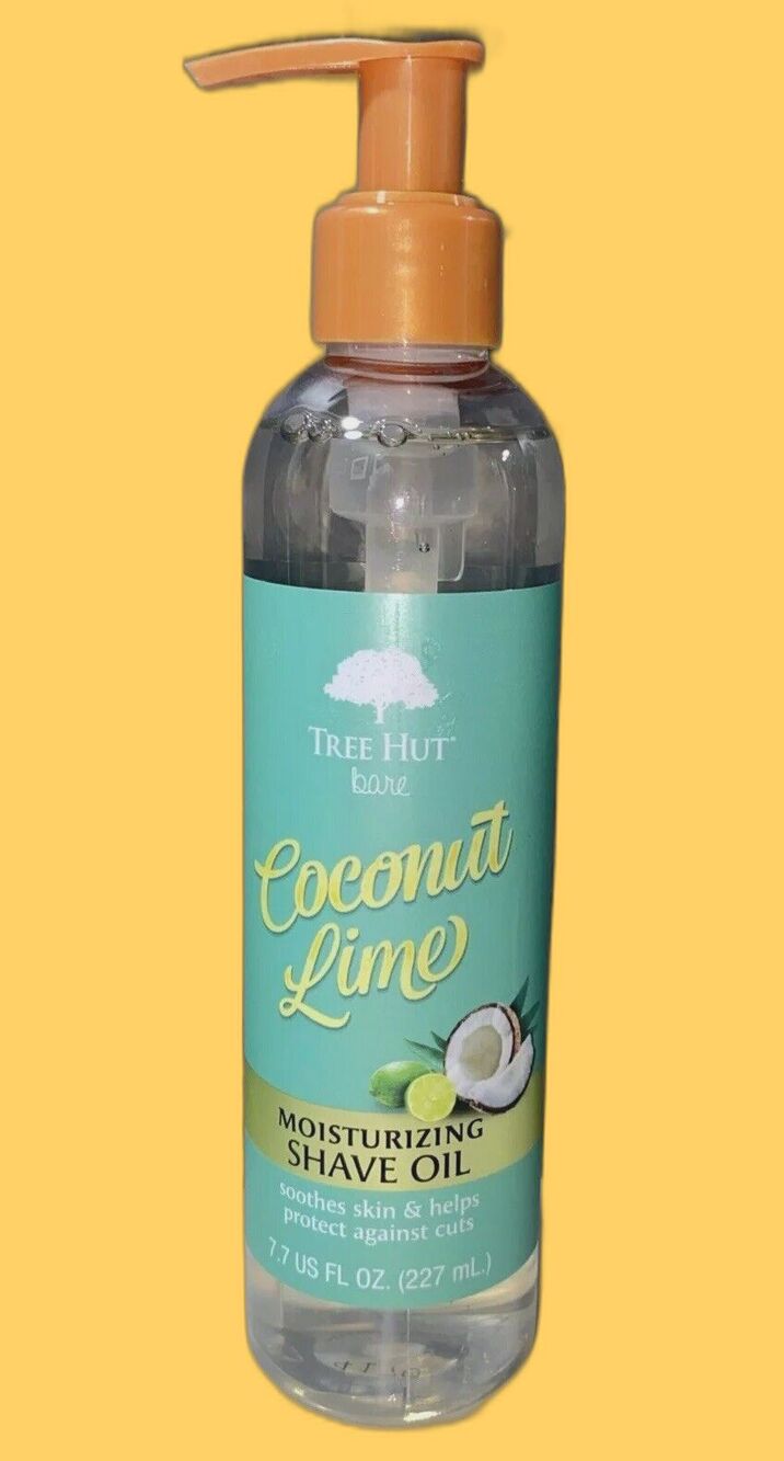 Tree Hut Bare Moisturizing Shave Oil- Coconut-Lime, 7.7 Fl Oz
